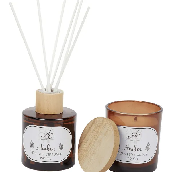 Merk Absolu Chic Geur Giftset Bruin,Wit,Zwart Best