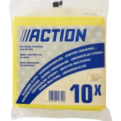 Action Huishouddoekjes Geel New