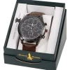 Merk Alexander Brixham Horloge Bruin,Zwart Clearance