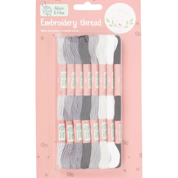 Alison & Mae Borduurgaren Meerkleurig New
