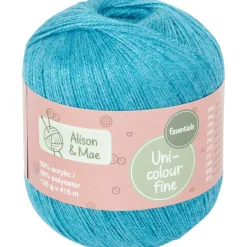 Alison & Mae Essentials Haakgaren Fine Blauw,Geel,Groen,Paars,Roze,Wit Discount