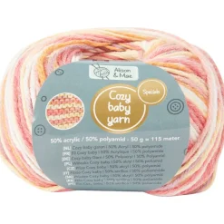 Alison & Mae Specials Garen Cozy Baby Meerkleurig New
