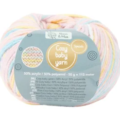 Alison & Mae Specials Garen Cozy Baby Meerkleurig New