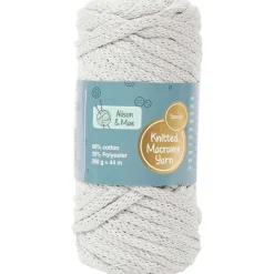 Alison & Mae Specials Garen Gebreid Macram Beige,Blauw,Grijs,Groen,Roze Sale