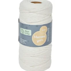 Alison & Mae Specials Macram -Garen Beige,Blauw,Bruin,Grijs,Groen,Roze,Wit Clearance