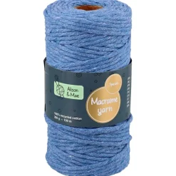 Alison & Mae Specials Macram -Garen Beige,Blauw,Bruin,Grijs,Groen,Roze,Wit Clearance