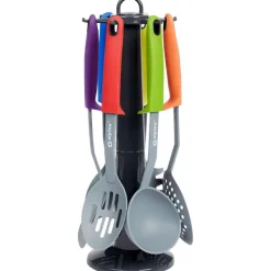 Rösle Alpina Keukengerei-Set Met Rek Meerkleurig Discount