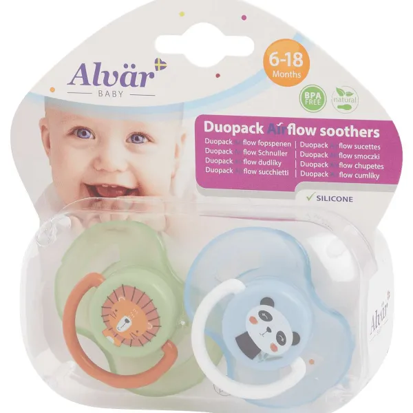 Nûby Alv R Airflow Babyspenen Meerkleurig Clearance