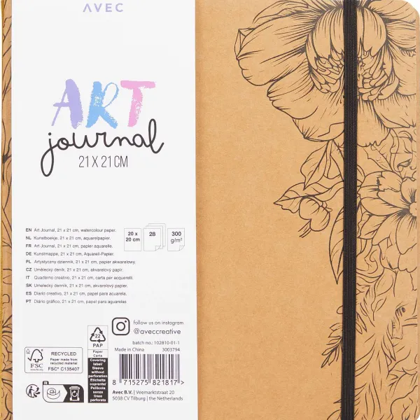 Office Essentials Art Journal Print Clearance