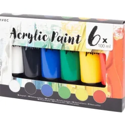 Van Bleiswijck Avec Acrylverfset Meerkleurig Outlet