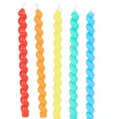 Merk Avec Swirl Taartkaarsjes Meerkleurig Sale