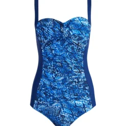 Merk Badpak Print,Zwart Clearance