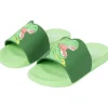 Merk Badslippers Blauw,Groen,Print,Roze Clearance