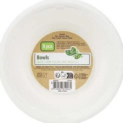 Merk Bagasse Kommen Wit