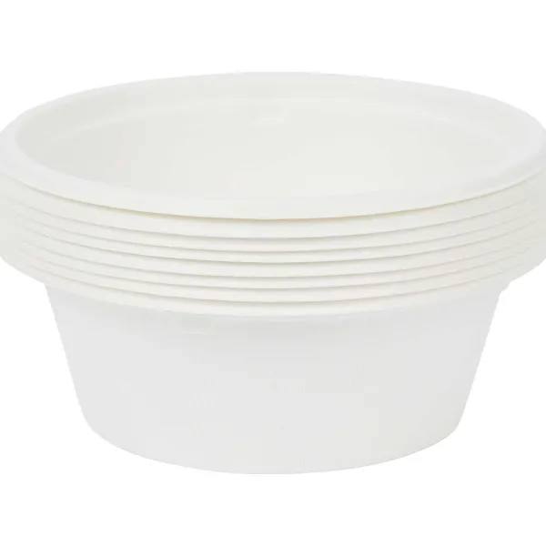 Merk Bagasse Kommen Wit