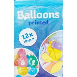 Merk Ballonnen Meerkleurig New