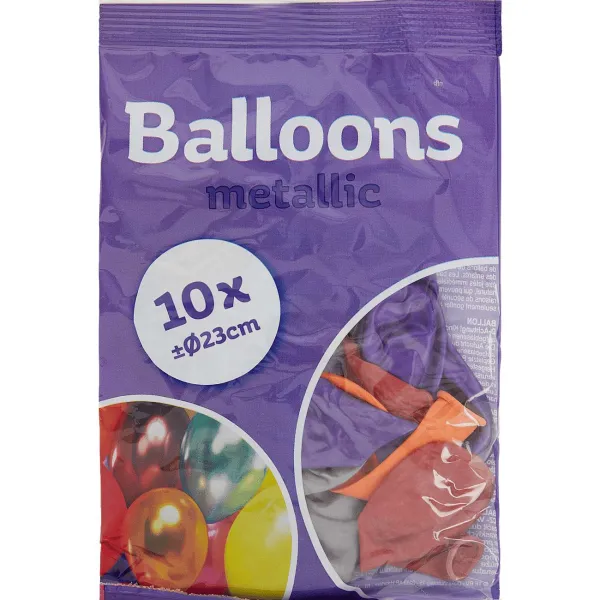 Merk Ballonnen Meerkleurig New