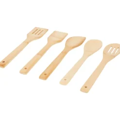 Rösle Bamboe Keukengerei-Set In Houder Beige Outlet