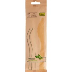 Merk Bamboe Messen Bruin Clearance