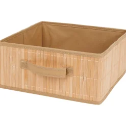 Merk Bamboe Opbergmand Bruin Hot