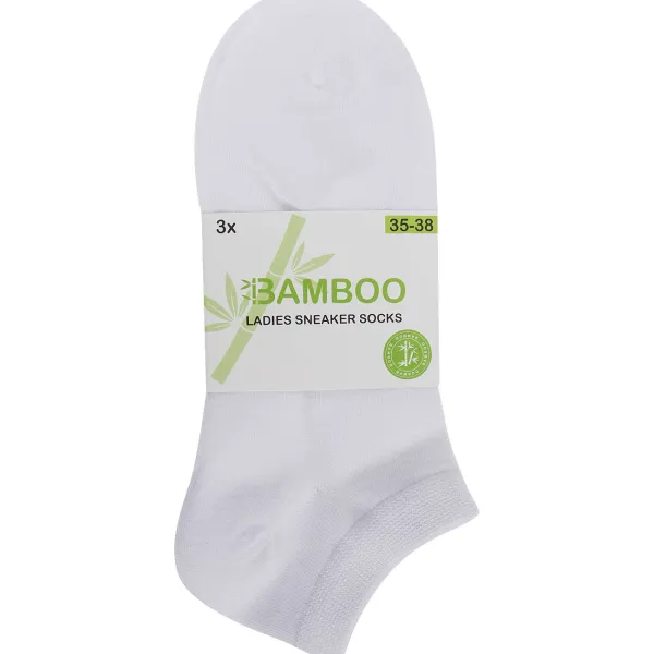 Lotto Bamboe Sneakersokken Wit