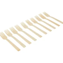 Merk Bamboe Vorken Bruin Discount