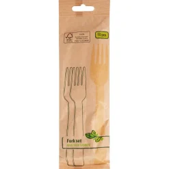 Merk Bamboe Vorken Bruin Discount