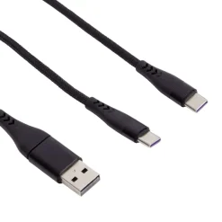 Battletron Oplaadkabel Usb-C Zwart New