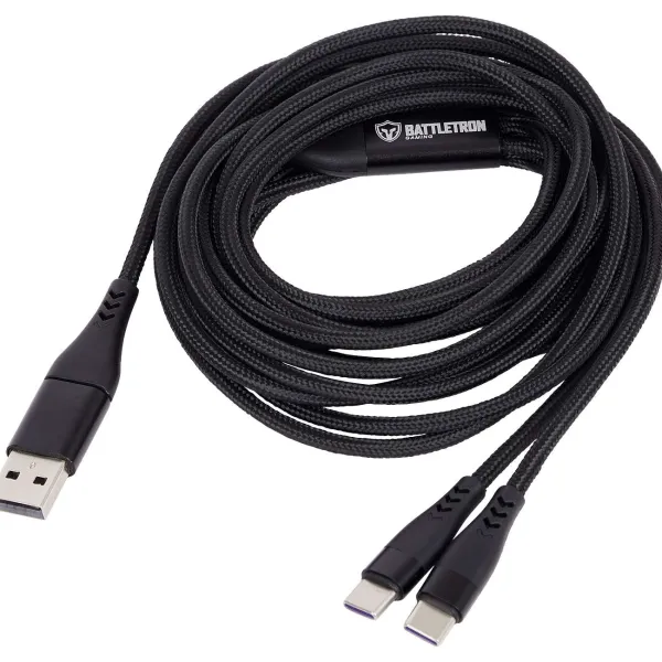 Battletron Oplaadkabel Usb-C Zwart New