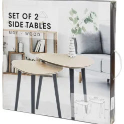 Merk Bijzettafels Bruin,Zwart Online