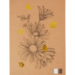 Kids Creative Blanco Papierblok Wit,Zwart New