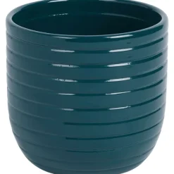 Merk Bloempot Blauw Hot