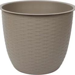 Merk Bloempot Dijon Taupe,Zwart Hot