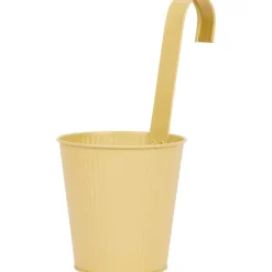 Merk Bloempot Hangmodel Geel,Groen,Roze,Wit,Zwart