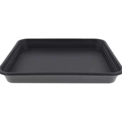 Merk Bloempotschotel Zwart Clearance