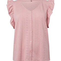SuperTrash Blouse Roze,Wit,Zwart Sale