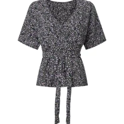 SuperTrash Blouse Met Overslag Print Outlet