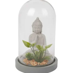 Merk Boeddha In Stolp Grijs Best