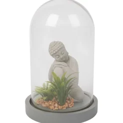 Merk Boeddha In Stolp Grijs Best