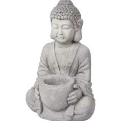 Merk Boeddha Tuinbeeld Grijs Online