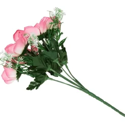 Merk Boeket Van Kunstbloemen Geel,Rood,Roze,Wit Outlet