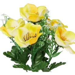 Merk Boeket Van Kunstbloemen Geel,Rood,Roze,Wit Outlet