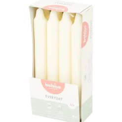 Bolsius Dinerkaarsen Ivoor Wit Clearance