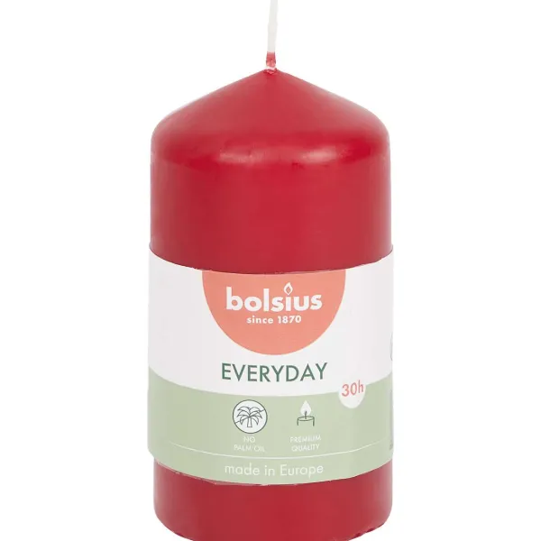 Bolsius Stompkaars Rood,Wit Clearance