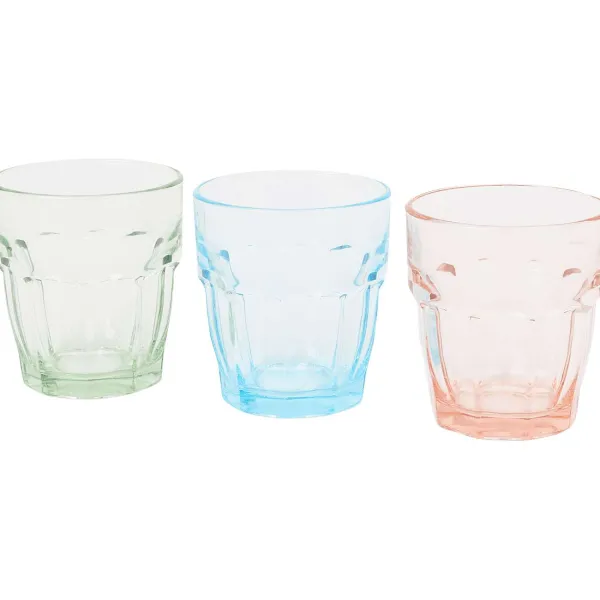 Bormioli Rocco Waterglazen Rock Bar Lounge Meerkleurig Sale