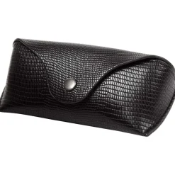 Merk Brillenkoker Beige,Bruin,Print,Zilver,Zwart