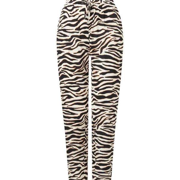 SuperTrash Broek Print,Zwart Sale