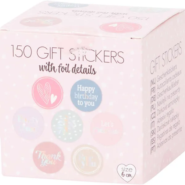 Merk Cadeaustickers Print Sale