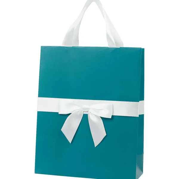 Merk Cadeautas Met Strik Blauw,Groen,Paars,Rood,Roze,Wit Clearance
