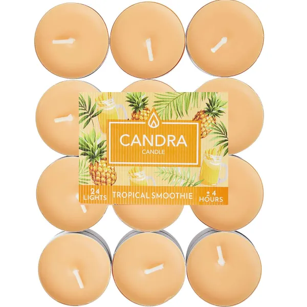 Candra Geurtheelichten Groen,Oranje Hot